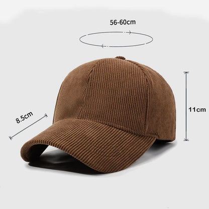Corduroy Baseball Cap Men Off-Road Vehicle Pattern 4x4 Adventure Outdoor