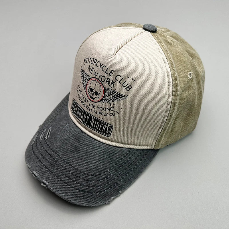 Motorcycle Sunshade Men Women Baseball Hats