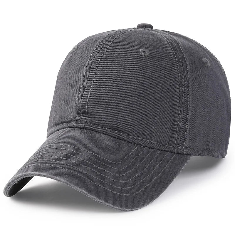 Big Head Man Plus Size Baseball Cap Summer Cotton Mesh