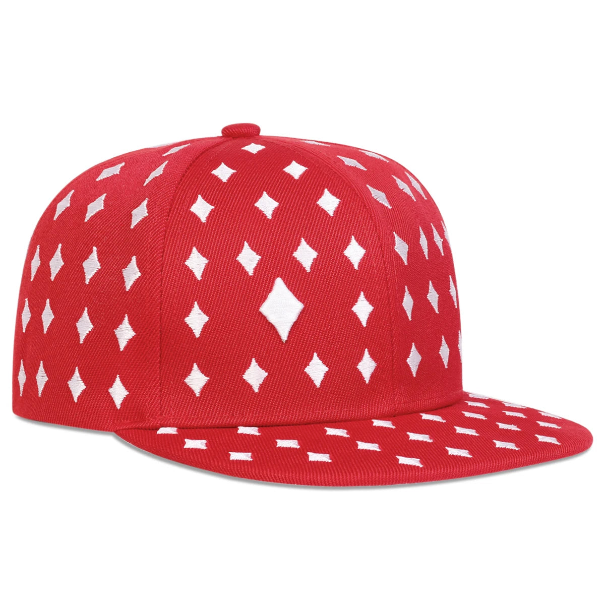 Unisex Poker Embroidery Hip Hop Hat Outdoor