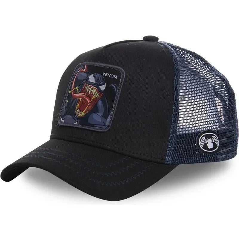 Mw Hot New Summer Cartoon Animation Web Shaped Personalized Trend Hat Baseball Cap
