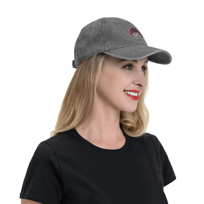 Denim Fabric Cap Casual Baseball Caps Adjustable Hat