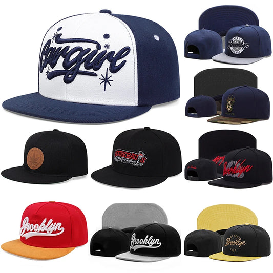 Luxury Cap Gorra Brand Men's Hats Flat Top Baseball Man Cap