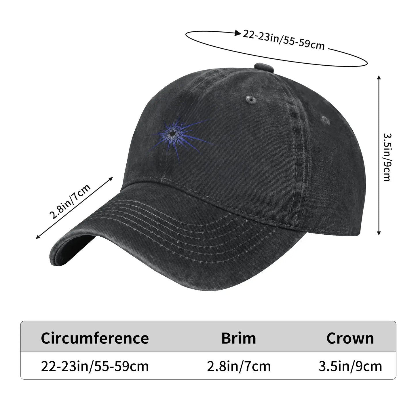Echoes Of The Eye Outerwilds Washed Baseball Cap