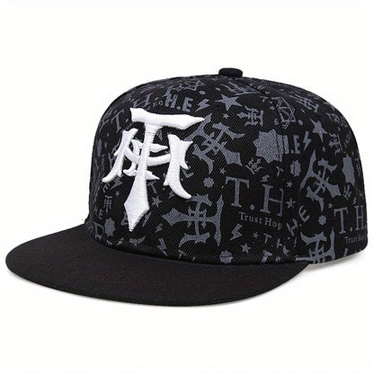 Snapback Hat T Embroidery Graffiti HipHop Hat Street Fashion