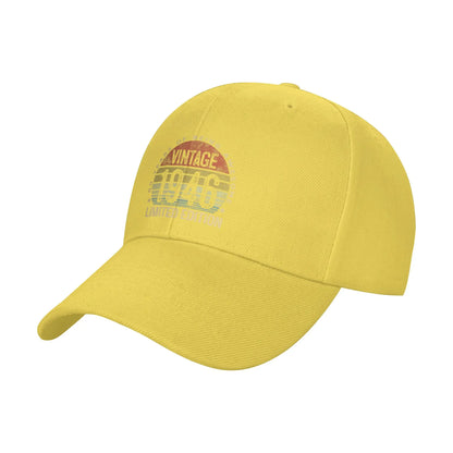 Limited 1946 Edition Year-Old Baseball Cap Summer