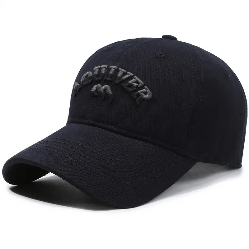 New Spring Two-Tone 3D Embroidered Baseball Cap