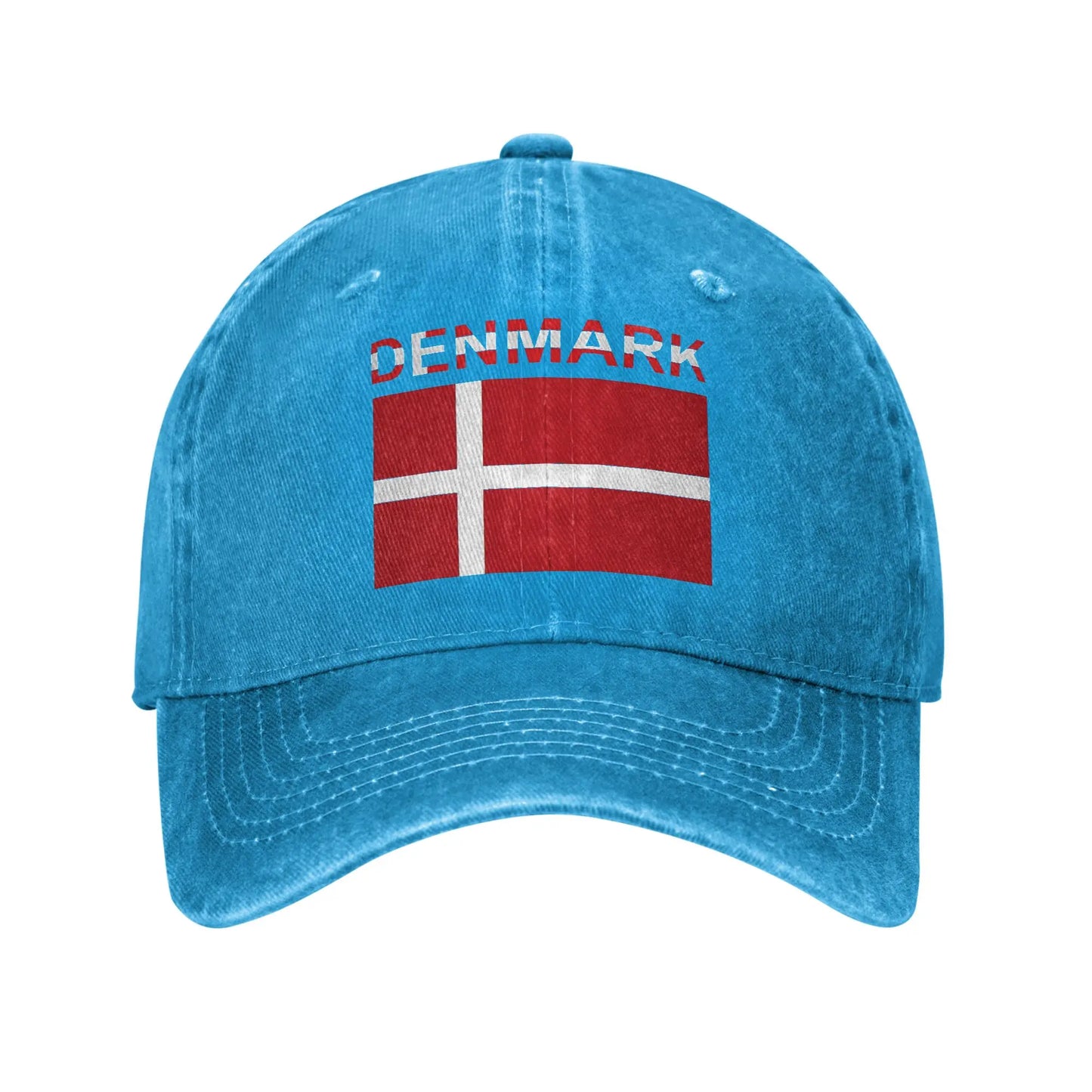 Baseball Cap Denmark Flag Summer