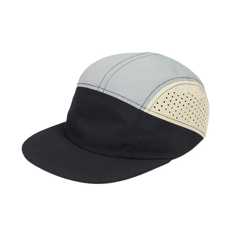 Outdoor Custom Logo Perforated 5-Panel Baseball Cap