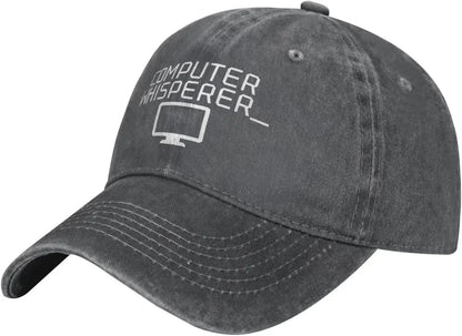 Tech Support Nerdes Geek Hats for Women  for Mens Workout Caps