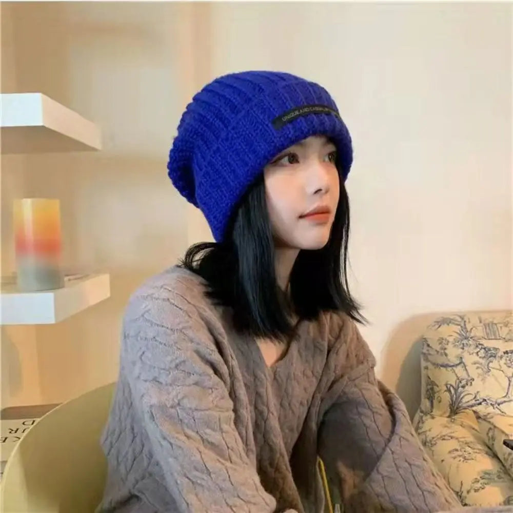 High Quality Multi Colors Knitted Beanies Solid Cute Woman/Men