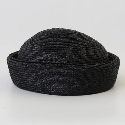 2026 French Beret Hat Women 100% Straw Summer Sun Hat