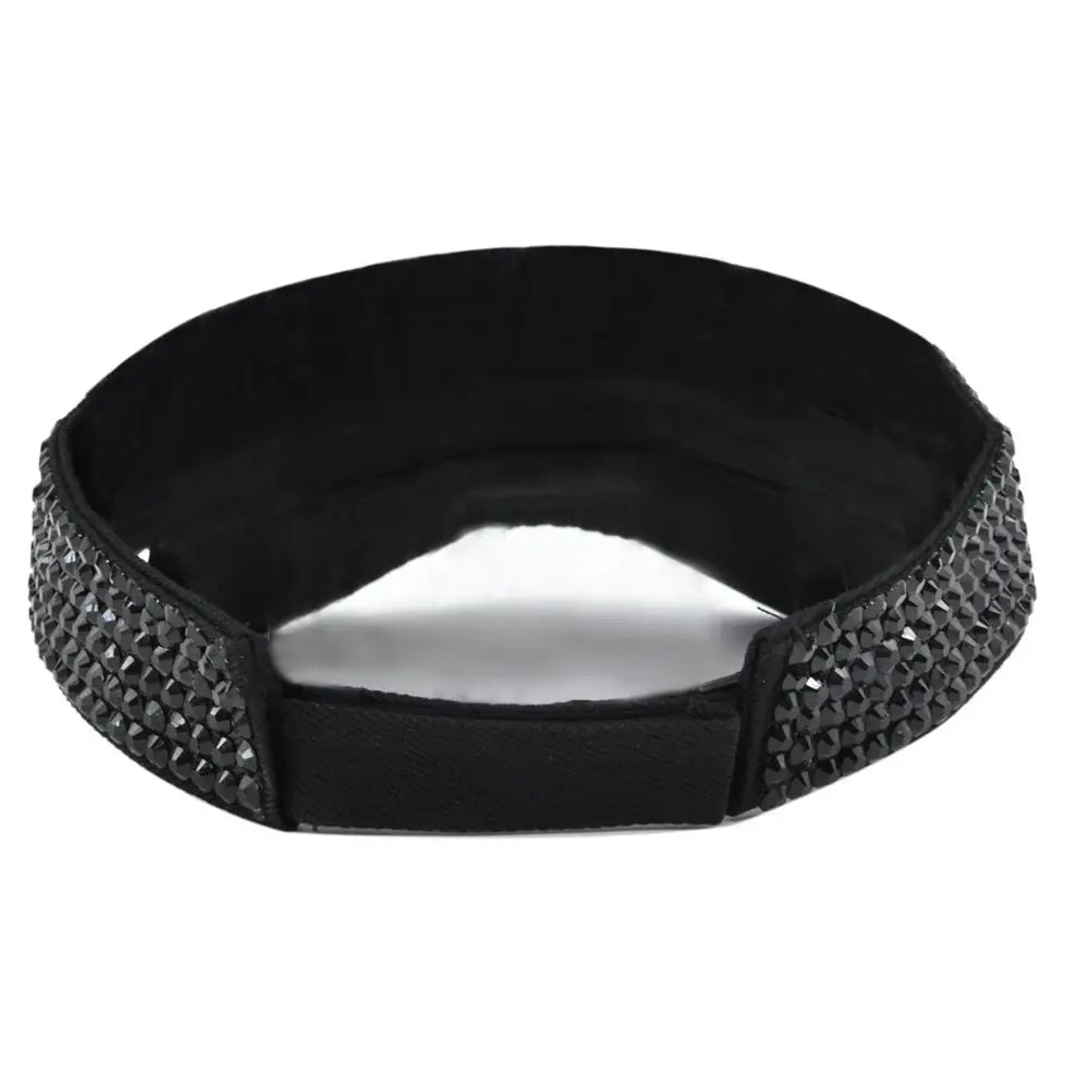 Cool Women Sun Hats Diamond Sports Cap Empty Top Baseball Caps