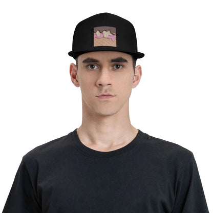 Unisex Baseball Hats Strawberry Ice Cream Outdoor Streetwear Summer