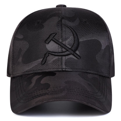 Unisex Hammer And Sickle Embroidery Baseball Caps