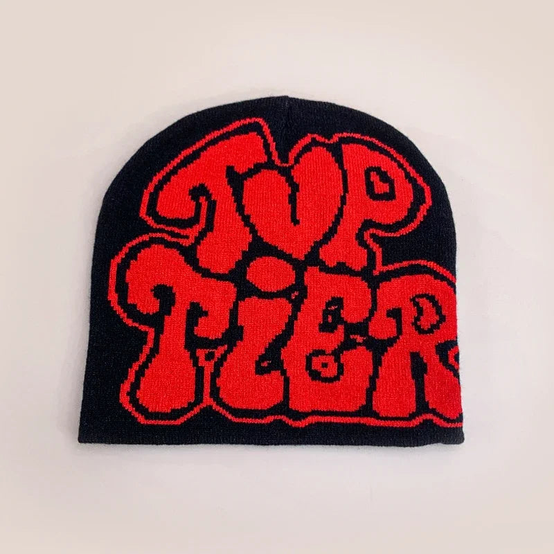 Letter Love Wool Knitted Hats Warm Hip Hop Beanies