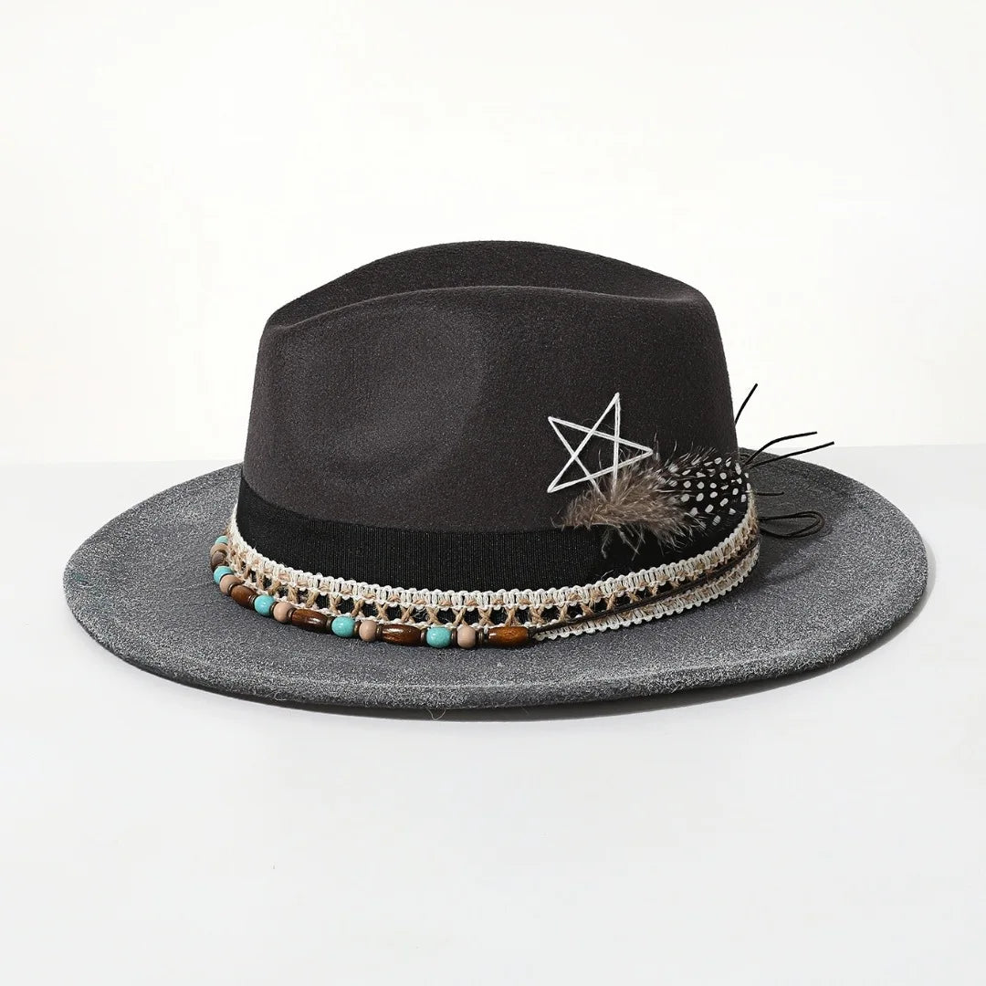 Handmade Fedora Hat Suede Men's And Women's Hat