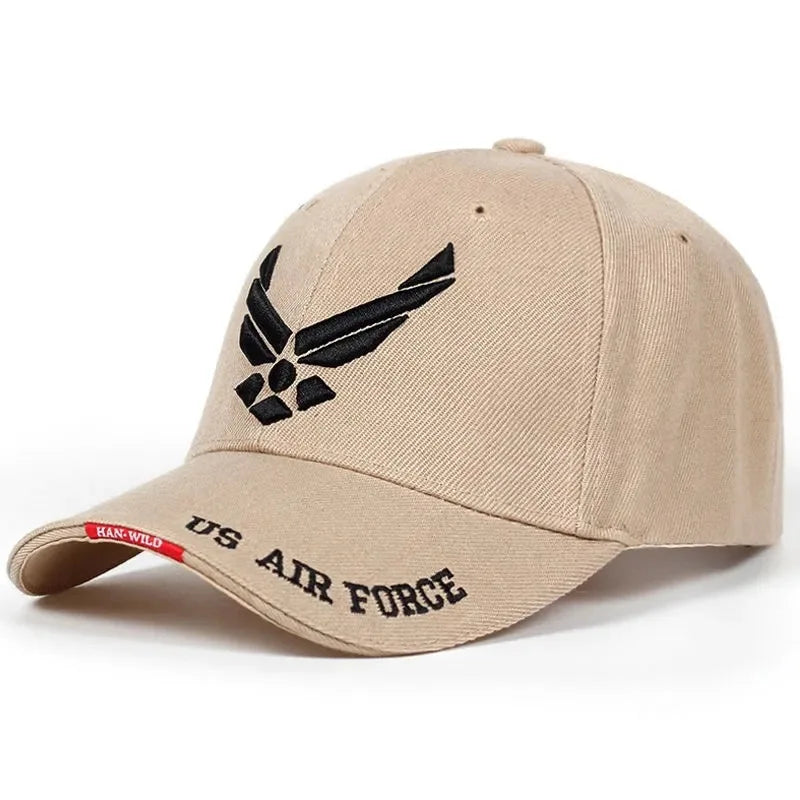 US Air Force V-Mark Embroidery Baseball Caps Spring and Autumn