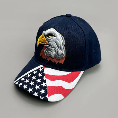 Ear of Wheat Eagle Embroidery Baseball Hats Men Women
