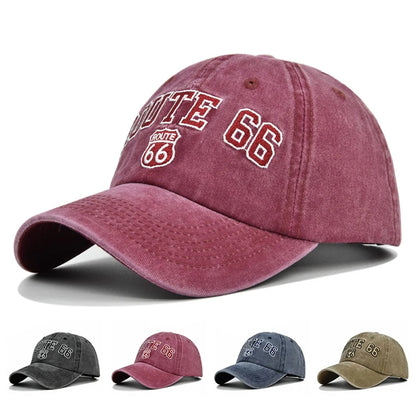 Embroidery Letter Baseball Cap For Women Men