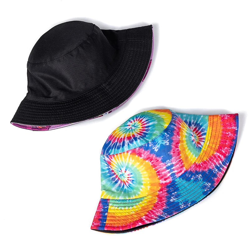 Unisex Bucket Cap Fruit Printing Hats Summer