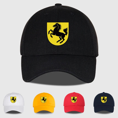 Printed Soft-Top Baseball Cap