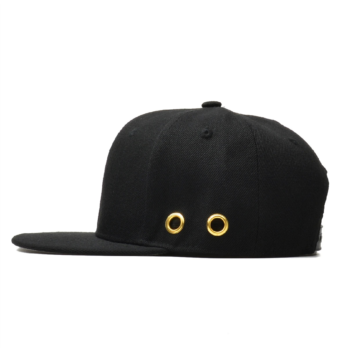 Hip Hop Solid Black Snapbacks For Men Women