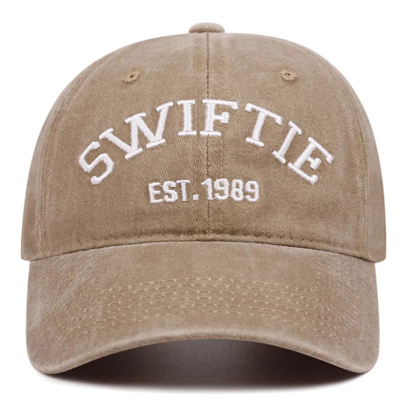 High Quality 1989 Embroidery Baseball Caps For Men Women Fashion Vintage Soft Cotton