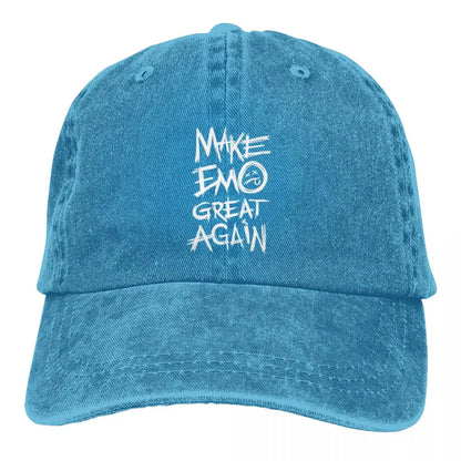 Make Emo Great Again Young Outdoors A Baseball Cap