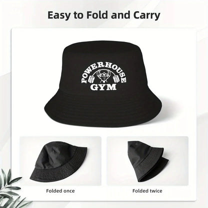 Custom Powerhouse Gym Bucket Hat Women Men