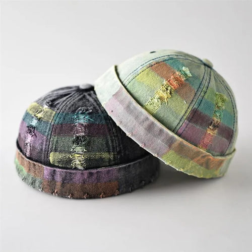 2026 Spring/Summer Unique Rainbow Striped Landlord Hats