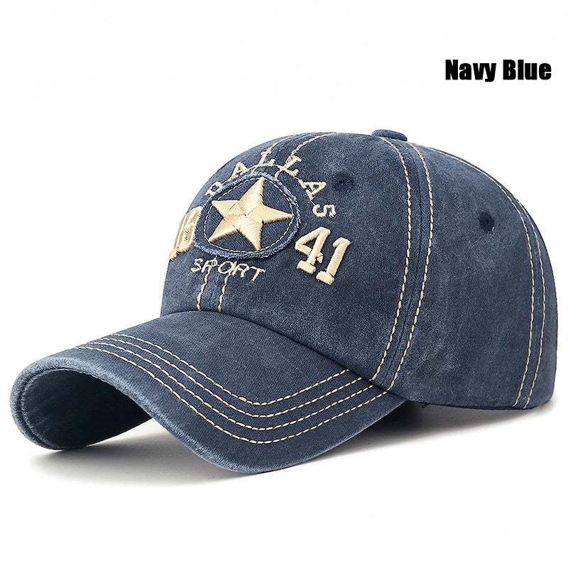 New Fashion Men Women 3D Embroidery Three-Line Sewing Baseball Cap Unisex