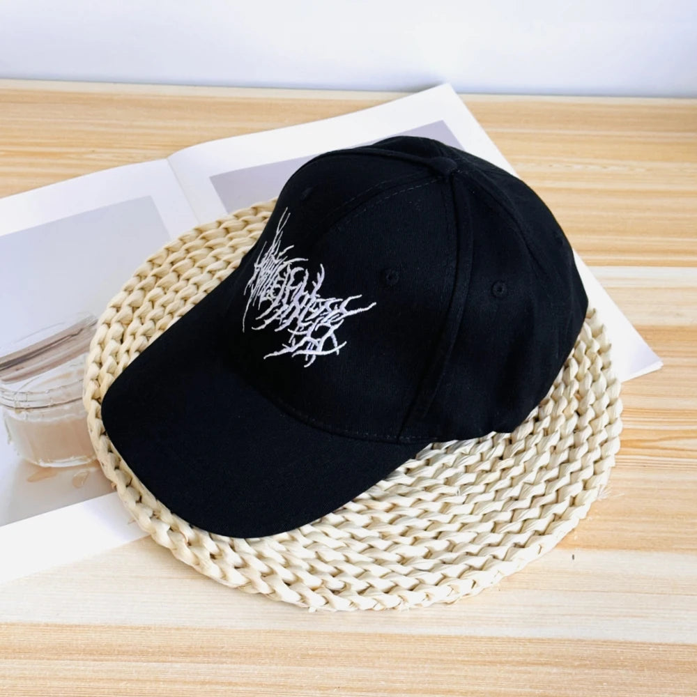 Summer Fashion Cotton Baseball Hats Hiphop Graffiti Cartoon Pattern Embroidery Sun Cap for Men And Women