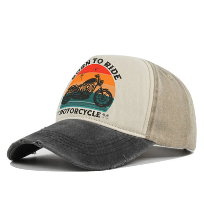Men Hats Motorcycle Baseball Caps for Men Women