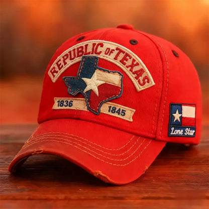 Popular Baseball Cap Texas Logo Embroidery Hat Outdoor Sports
