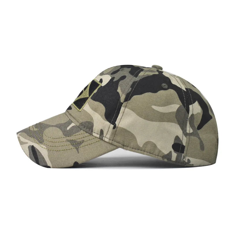 Camo Baseball Cap Men Summer Brazil Flag Sun Protection Snapback Caps Male