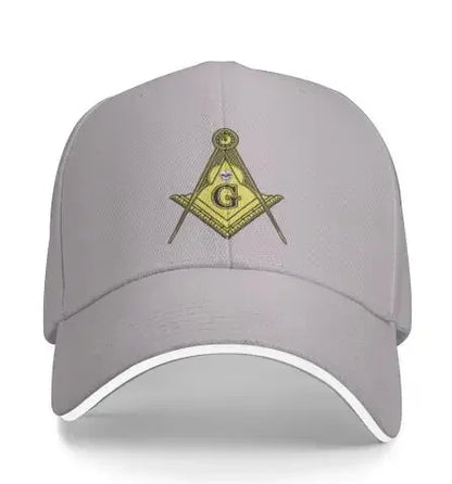 Freemason Masonic Sports Denim Cap Adjustable Unisex