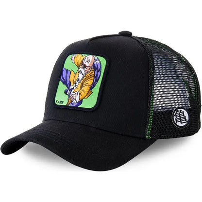 Dragon Ball Son Goku Cap Summer Travel Peaked Cap Men's Embroidery Hip-Hop Cap