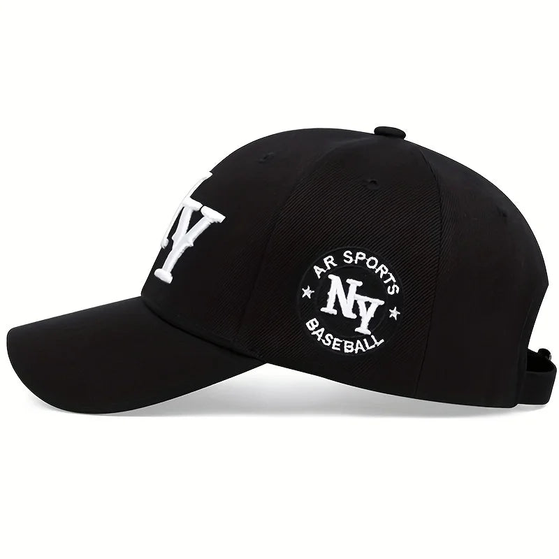 Unisex Letter embroidery Baseball Cap Golf Hat Cotton