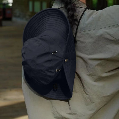 Solid Outdoor Hiking Jungle Mountaineering Hat