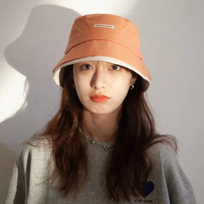 Fisherman's Hat Japanese-Style Versatile Bucket Hat Outdoor Casual Korean-Style