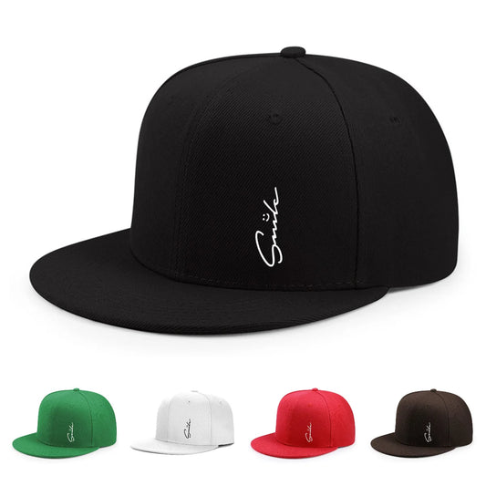 Lettered Smiley Face Print Stylish Baseball Cap