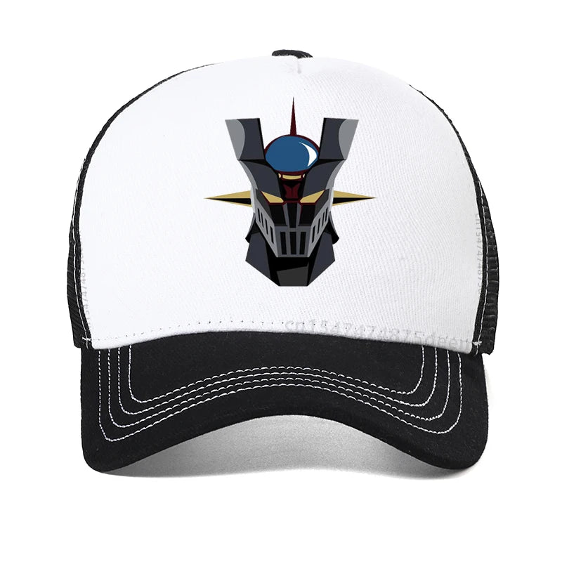 Mazinger z Anime Movie Robot Hat Men's Goldorak Baseball Cap