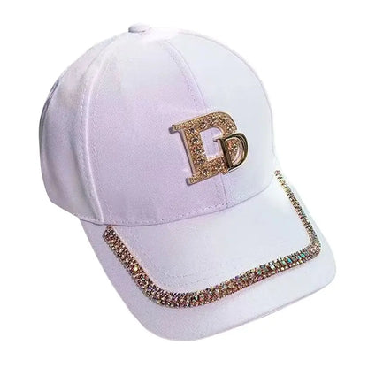 Adjustable Snapback Rhinestones Baseball Caps