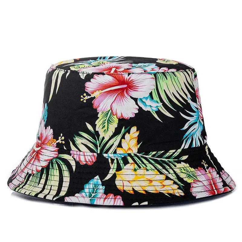 Unisex Bucket Cap Fruit Printing Hats Summer