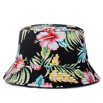 Unisex Bucket Cap Fruit Printing Hats Summer