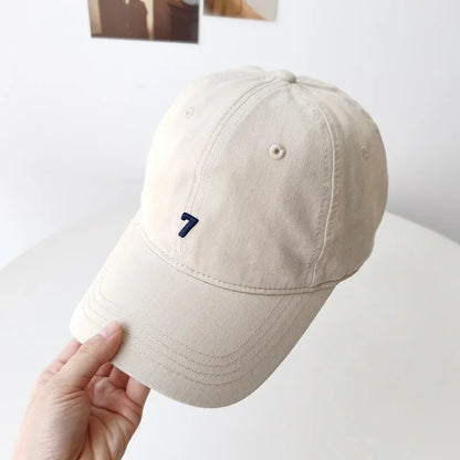 Number Embroidery Baseball Caps for Men Women