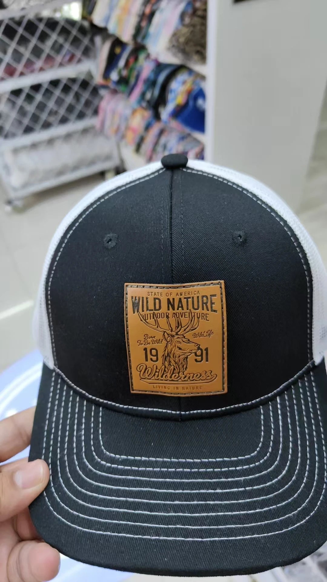 Summer Mesh Colorful camouflage Baseball Cap Women Men