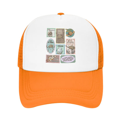 Project Hail Mary Stamps Mesh Baseball Caps Men Women Sport