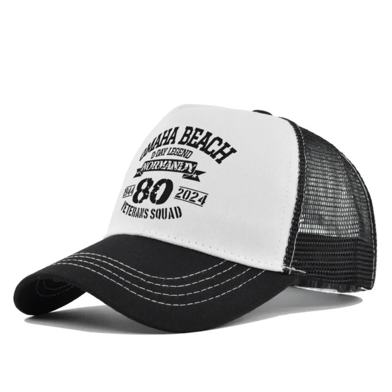 Spring Summer Printed Mesh Breathable Baseball Cap